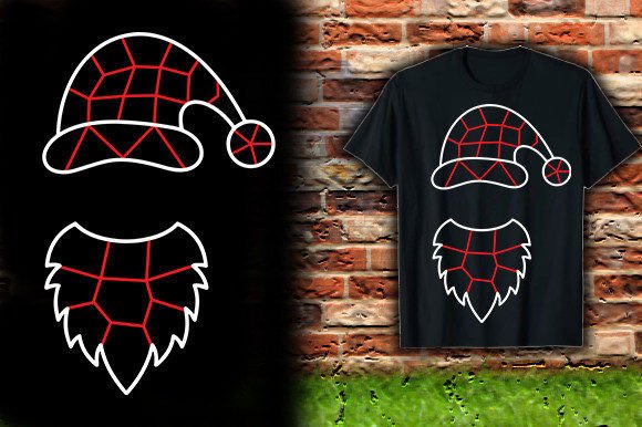 Christmas Vector Graphics for T-Shirt Designs