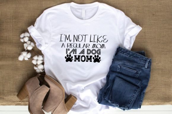 Dog Mom Graphics: T-Shirt Designs & Branding
