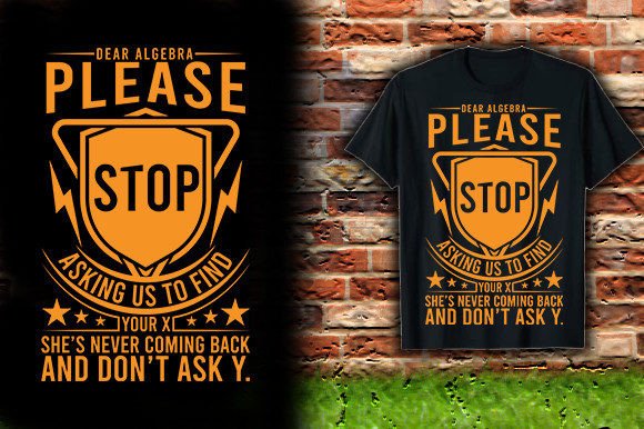 Reviewing DEAR-ALGEBRA Graphics for T-Shirt Designs