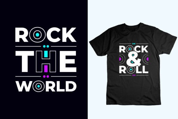 Rock the World Graphics for T-Shirt Designs