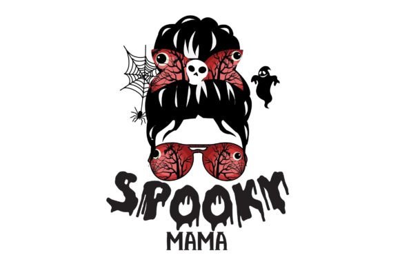 Spooky Mama Halloween Graphics for Crafts