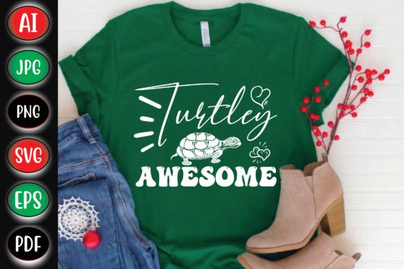 Turtley Awesome: Graphics for T-Shirt Designs